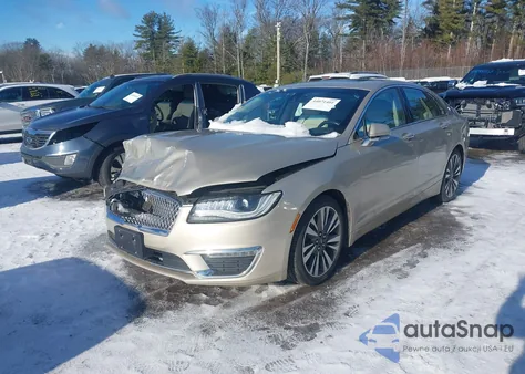 2017 Lincoln Mkz Reserve from USA, damaged, VIN 3LN6L5F99HR617778